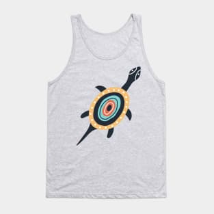 Tribal Boho Turtle Tank Top